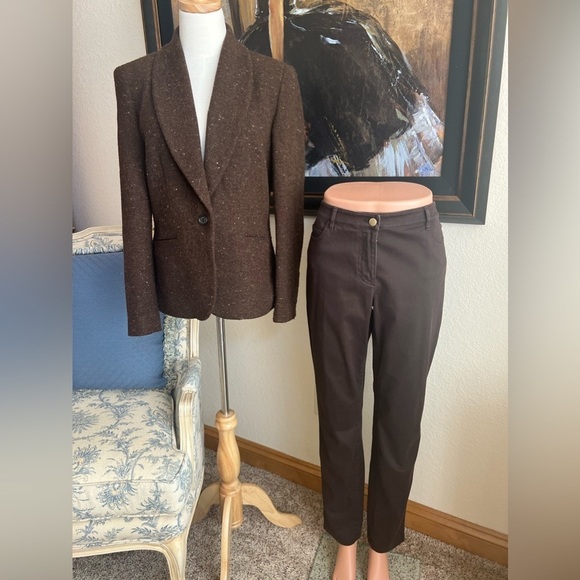 Carlisle Collection Size 10 Brown Stretch Jeans - Picture 2 of 9